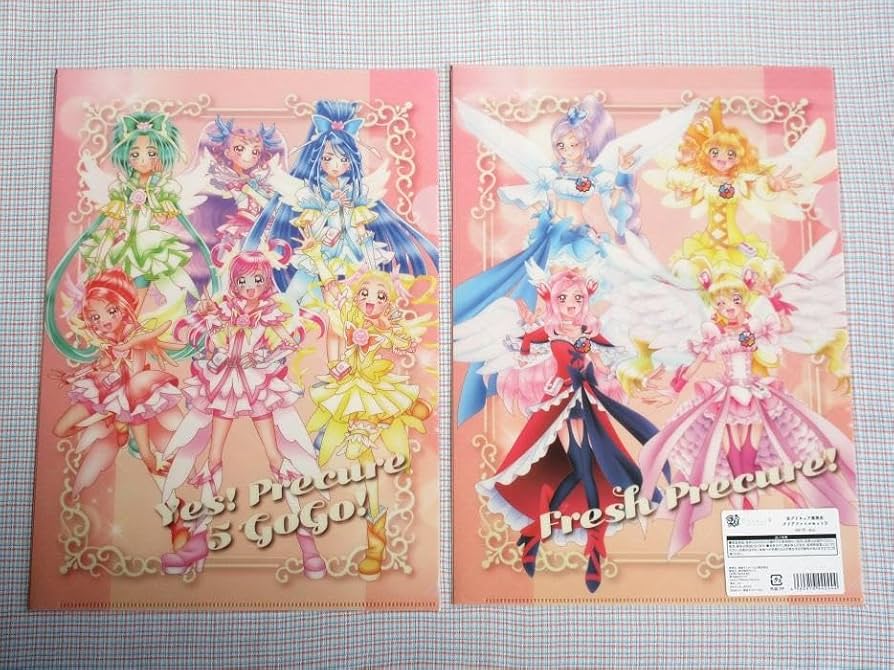 Amazon.co.jp: 全プリキュア展 クリアファイルセット Bセット