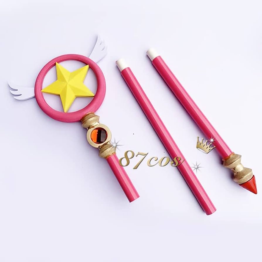 Amazon.co.jp: コスプレ道具 夢の杖 カードキャプターさくら 木之本桜