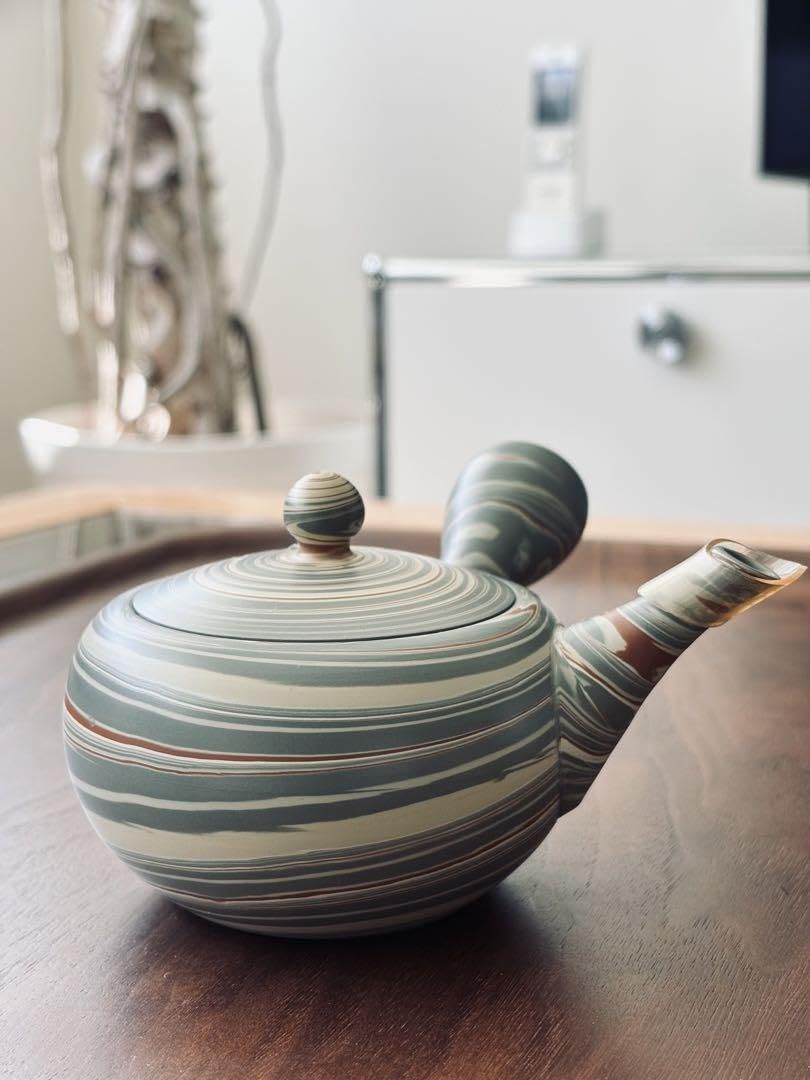 Amazon | 常滑焼 陶仙 急須 茶器 練込 マーブル | ノーブランド品