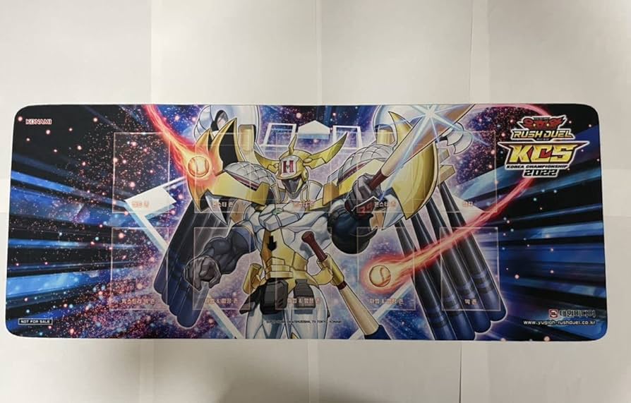 Amazon | ラッシュデュエル 韓国KCSプレイマット 配布枚数32枚限定