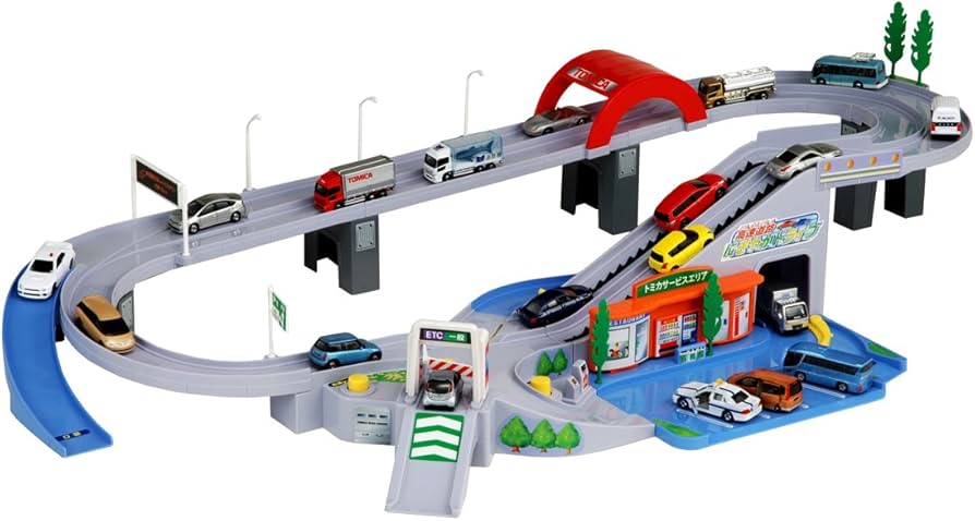 Amazon | トミカ 高速道路にぎやかドライブ | ミニカー・ダイキャスト