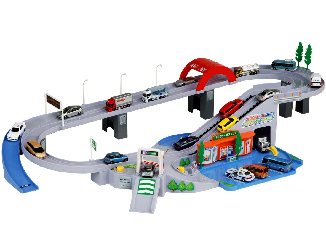 Amazon | トミカ 高速道路にぎやかドライブ | ミニカー・ダイキャスト