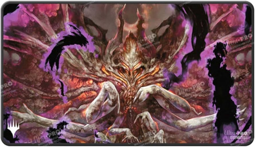 Amazon | Ultra PRO - MTG Duskmourn ブラックステッチプレイマット Ft