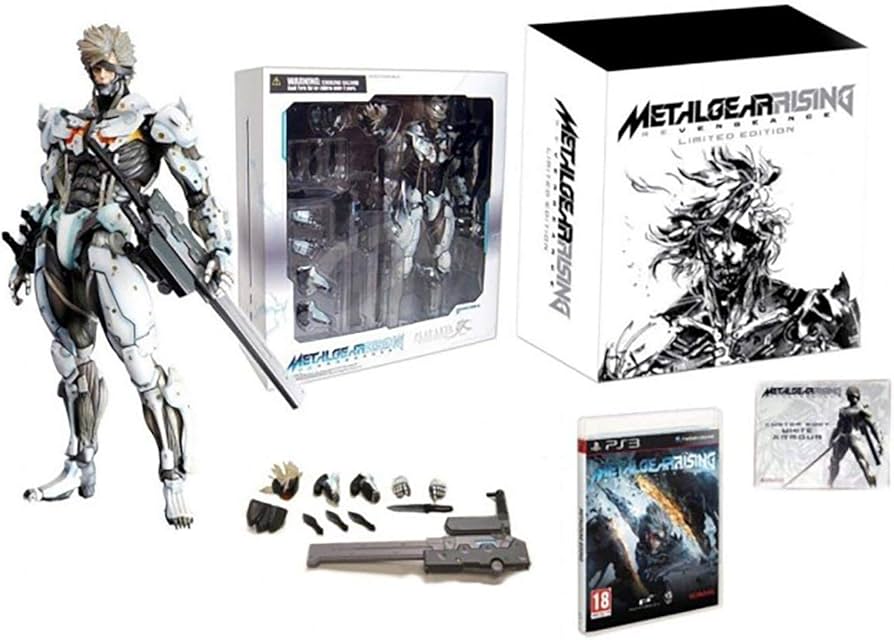 JAPAN OFFICIAL Metal Gear Rising Revengeance Limited Edition PS3