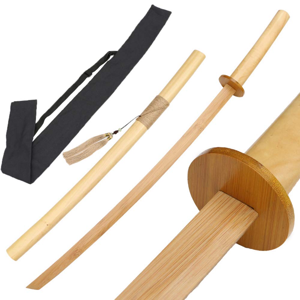 Amazon.co.jp: 竹刀 剣道 居合道 剣術 練習 舞台道具 木刀 模造刀