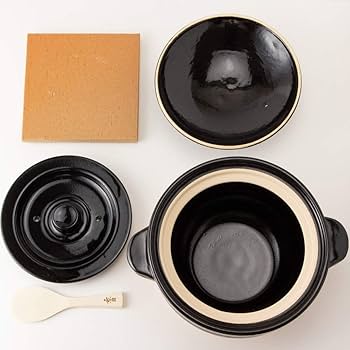 Amazon｜長谷園 かまどさん ご飯 鍋 五合炊き (直火専用) 直火対応 NCT