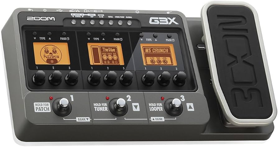 Amazon.com: Zoom G3X - Guitar Effects and Amplifier Simulator with