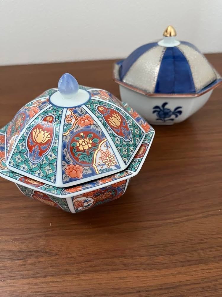 Amazon.co.jp: 有田焼 蓋付き 小鉢 2点 ボウル 瀬戸物 : ホーム＆キッチン