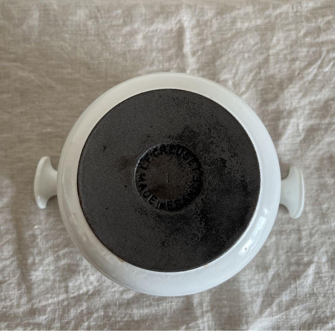 Amazon.co.jp: ル クルーゼ ヴィンテージ フォンデュ鍋 エンツォ マリ