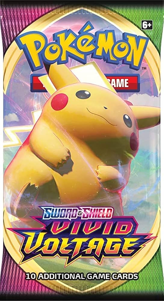 Pokemon TCG Vivid Voltage Single Booster Pack : Amazon.com.br