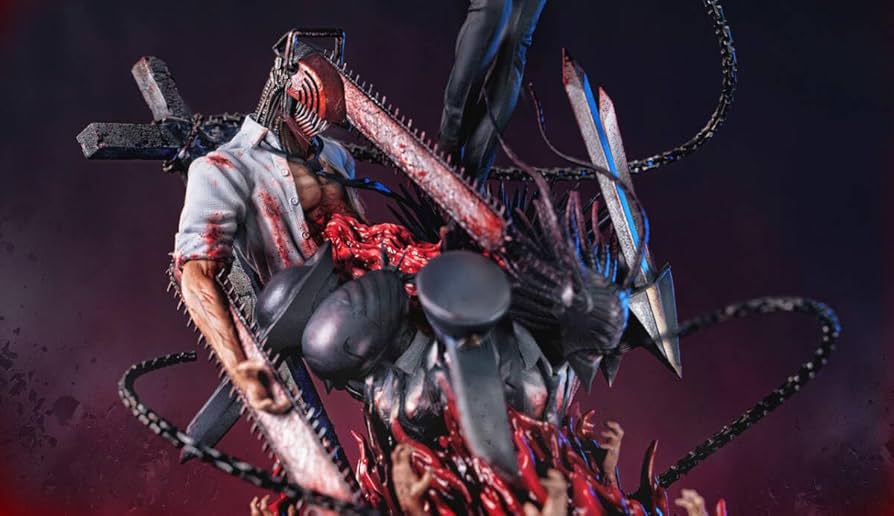 Amazon.co.jp: チェンソーマン マキマ 16 45cm 完成品塗装済みガレージ