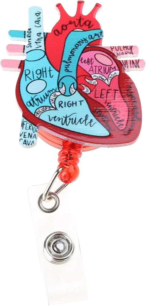 Amazon | 格納式バッジリール医療従事者ワークカードクリップ医師看護