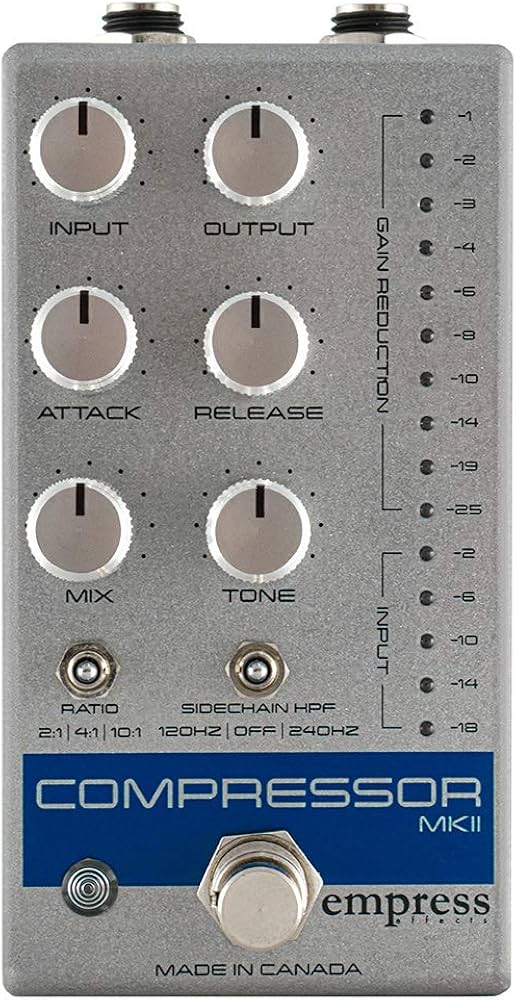 Amazon | empress effects Compressor MKII Grey コンパクト