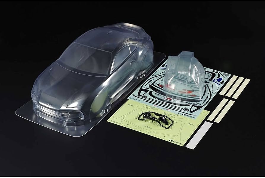 Amazon.com: TAMIYA 1/10 Scale RC Subaru BRZ ZD8 Body Parts Set