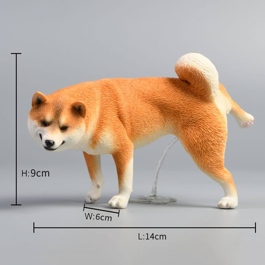 Amazon.co.jp: JXK 柴犬 樹脂 犬 ピー スタチュー ホーム 装飾 犬