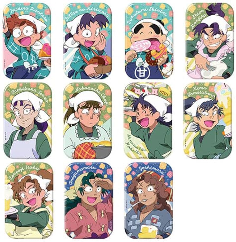 Amazon.co.jp: エンスカイ 忍たま乱太郎 まるかくカンバッジ BOX商品