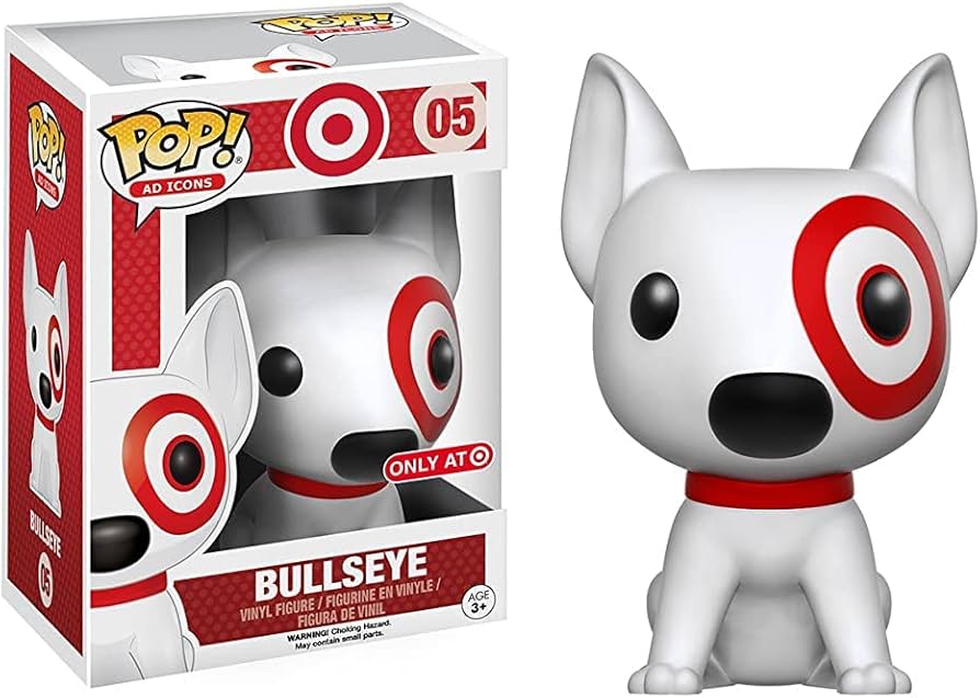 Amazon.com: POP Bullseye Funko Pop! Target Exclusive Figure : Toys
