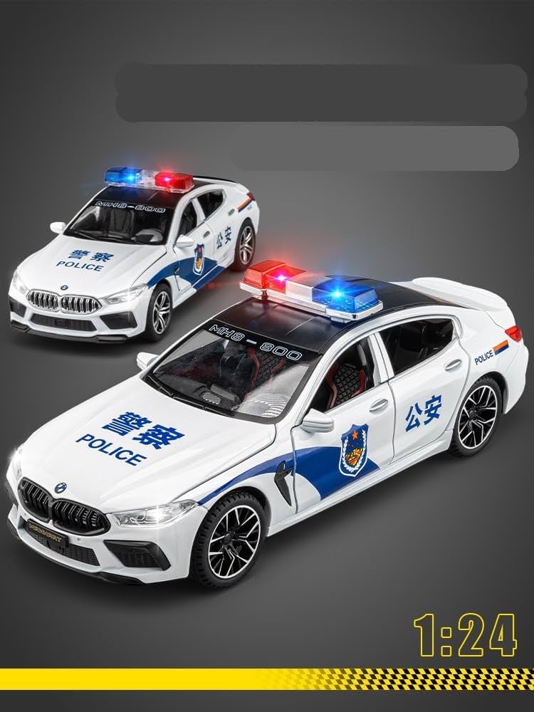 Amazon.co.jp: M8 合金パトカー SWAT パトカースポーツカーフィギュア