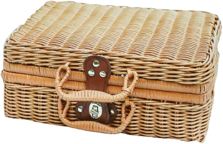 Amazon｜ピクニック バスケット お花見 行楽 かごバッグ 収納 まね藤