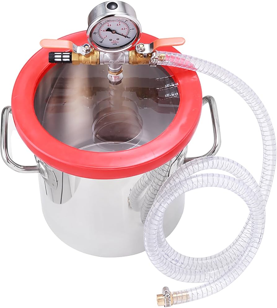 Amazon.co.jp: REBOTZ 真空チャンバー 真空脱泡機 ステンレススチール