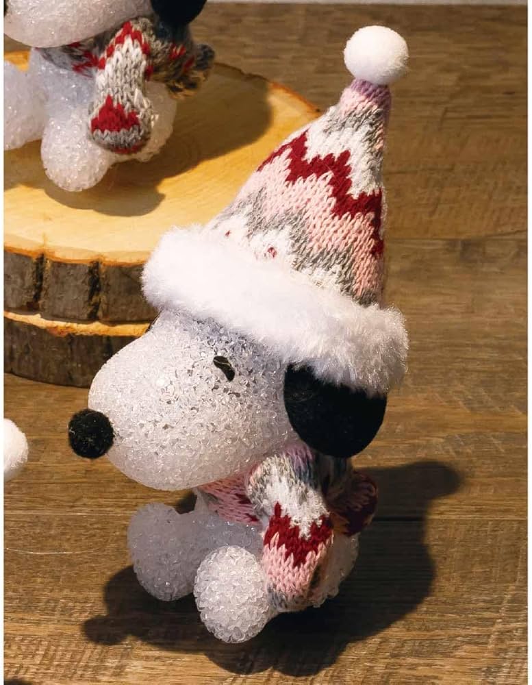 Amazon.co.jp: クリスマスライト ミニスヌーピー ピンクミックス 高さ