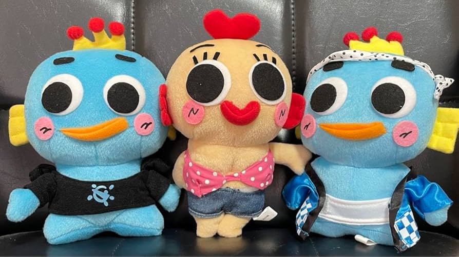 Amazon.co.jp: ボートレース蒲郡 ぬいぐるみ 3体セット トト