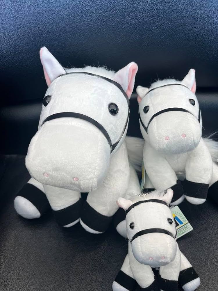 Amazon.co.jp: ソダシ ぬいぐるみ 引退記念 サラブレッドコレクション