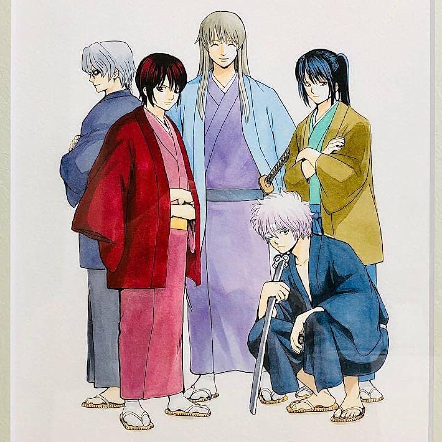 Amazon.co.jp: 銀魂 高級複製原画 松下村塾Ver. : ホビー