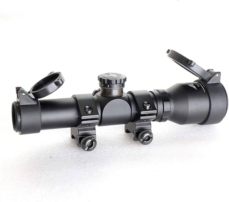 Amazon | ANS Optical ライフルスコープ 2.5x20 ショートスコープ