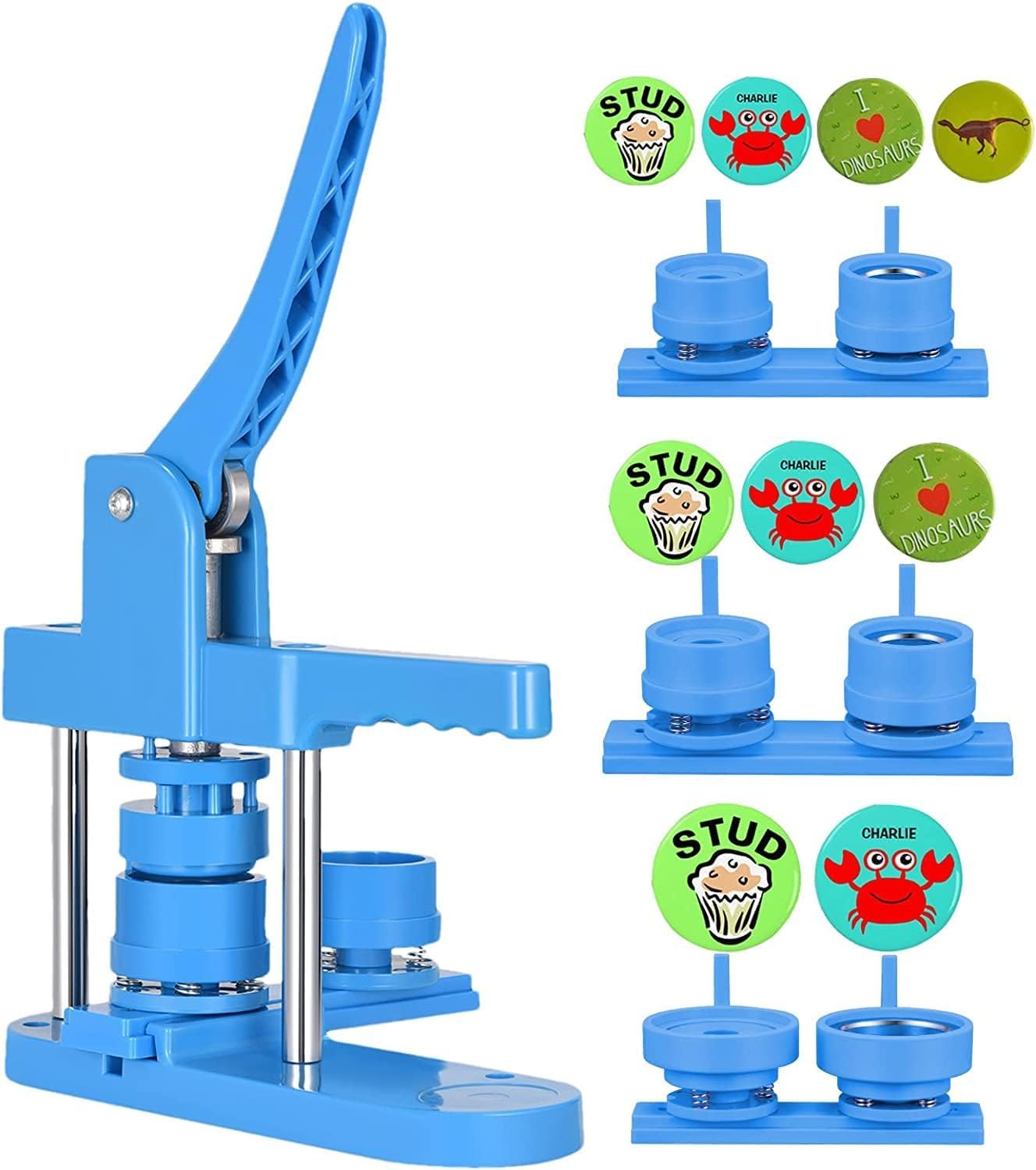 Amazon.co.jp: 【400個バッジ素材付き】 缶バッジマシーン 25mm 32mm