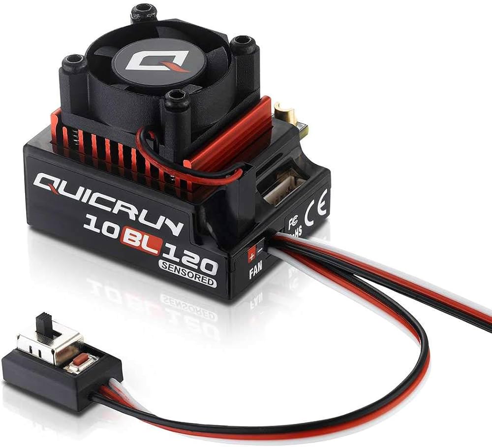 Amazon.co.jp: HOBBYWING QUICRUN 10BL120 ブラシレスモーター用 ESC