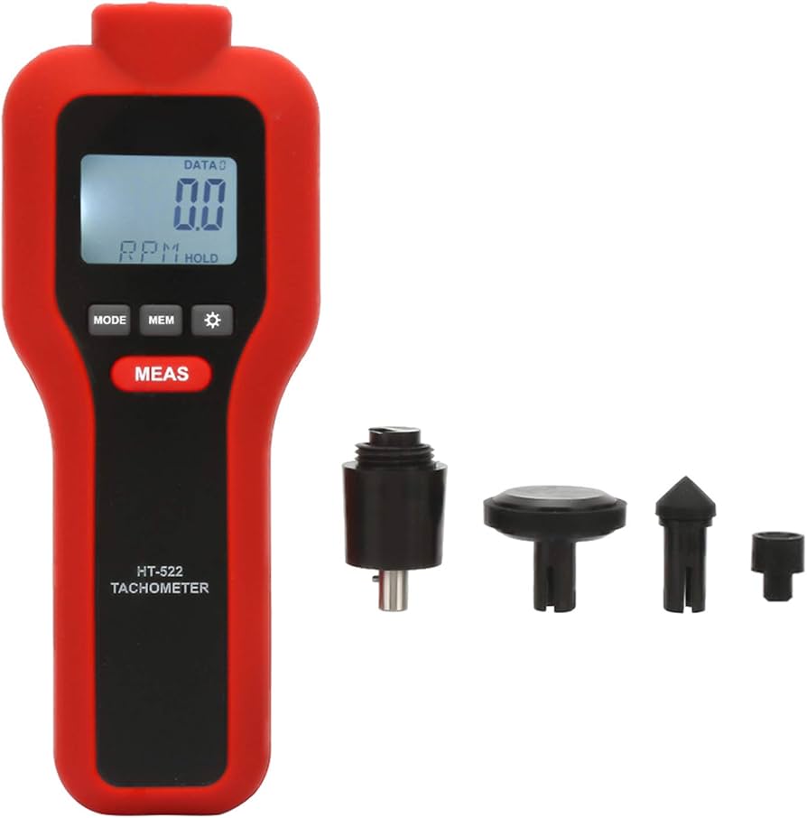 Amazon.co.jp: XTevu タコメーター ハンドヘルド非接触 2-99999 接触 2