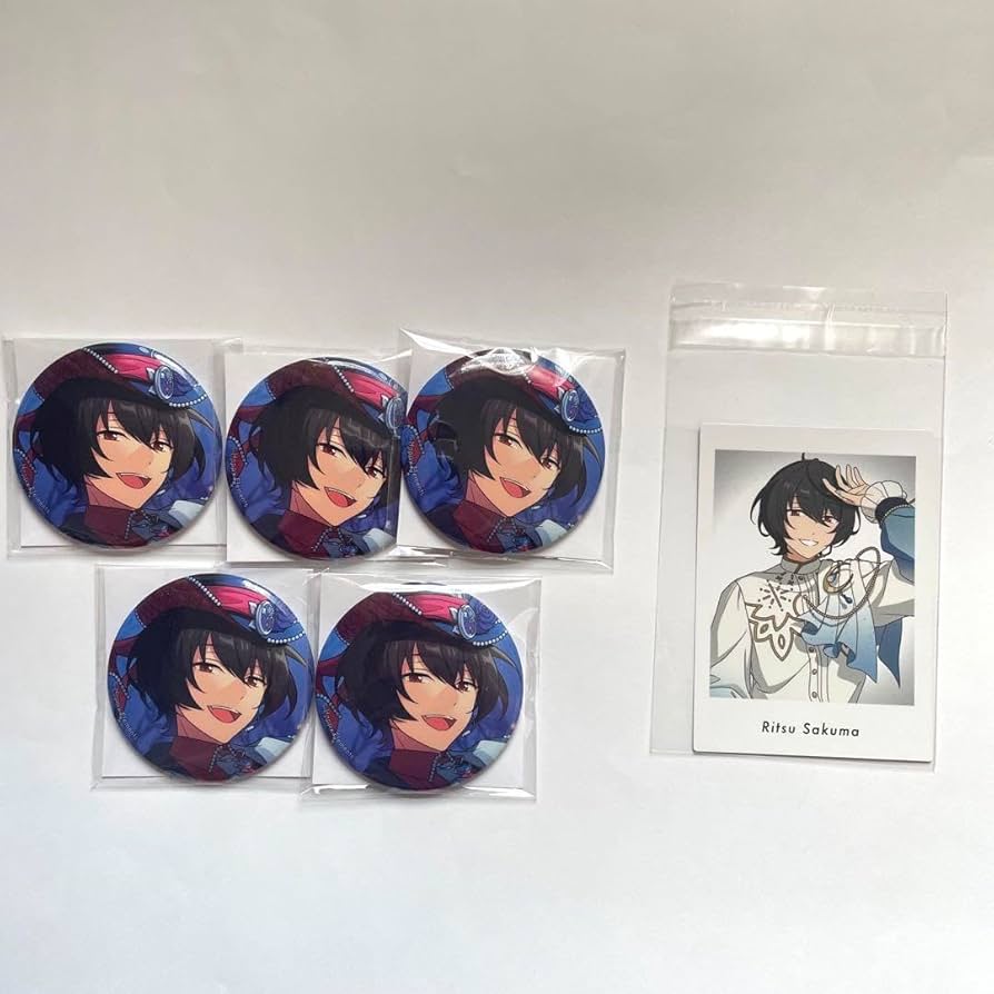 Amazon.co.jp: あんスタ イベコレ缶バッジ 2023 Spring idolside 凛月