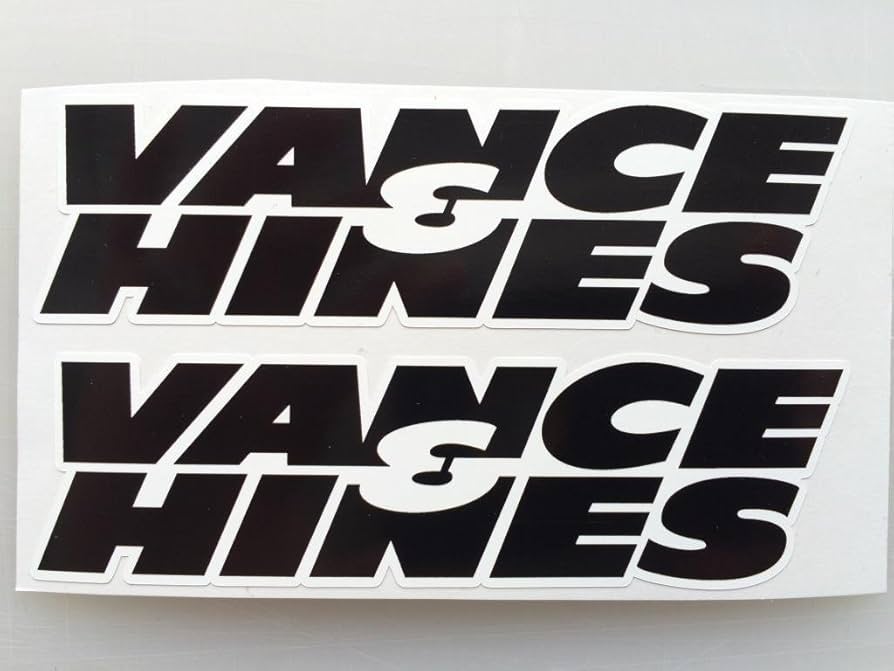 Amazon.co.jp: 美しいVance & Hines Die Cut Decals by SBD Decals