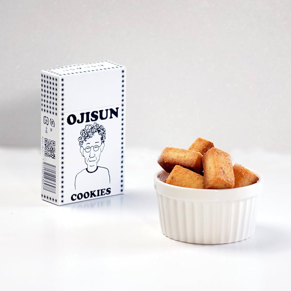 Amazon.co.jp: わらいみらい タバコ型 クッキー おじさん おつまみ 焼