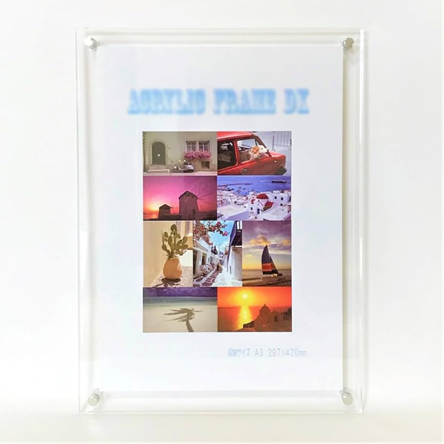 Amazon.co.jp: [XYJP] アクリルフレーム スタンド無し 90*60mm