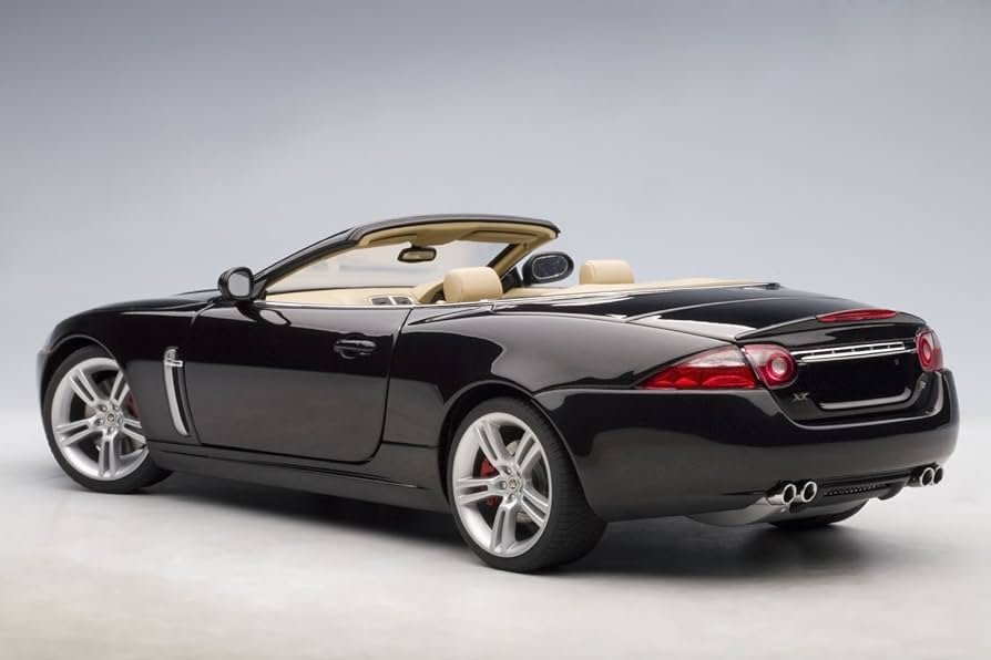 AUTOart 1/18 Jaguar XKR convertible (black) : Amazon.co.uk: Outlet