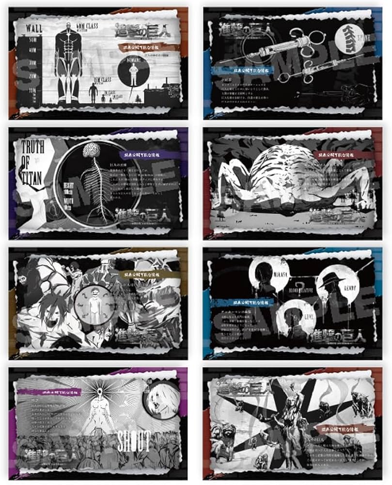 Amazon.co.jp: 進撃の巨人 トレーディングカード 現在公開可能な情報