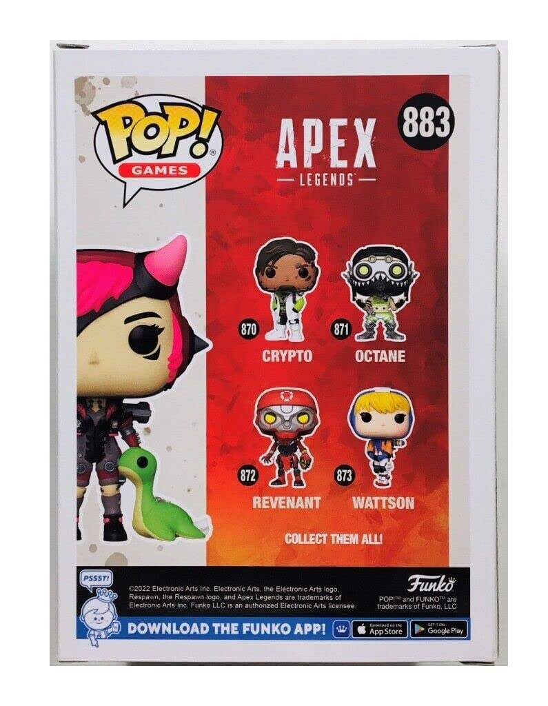 Amazon.com: Funko Pop! APEX Legends: Wattson with Nessie [Cyber