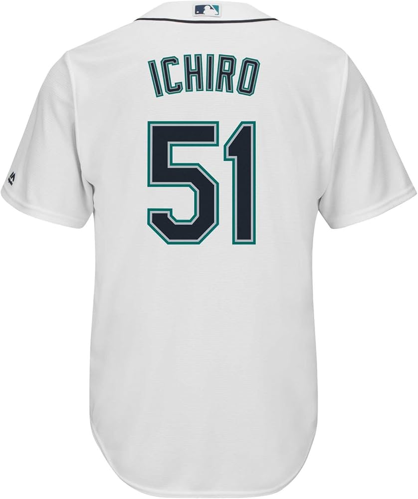 Amazon.co.jp: Majestic Ichiro Seattle Mariners #51 White MLB