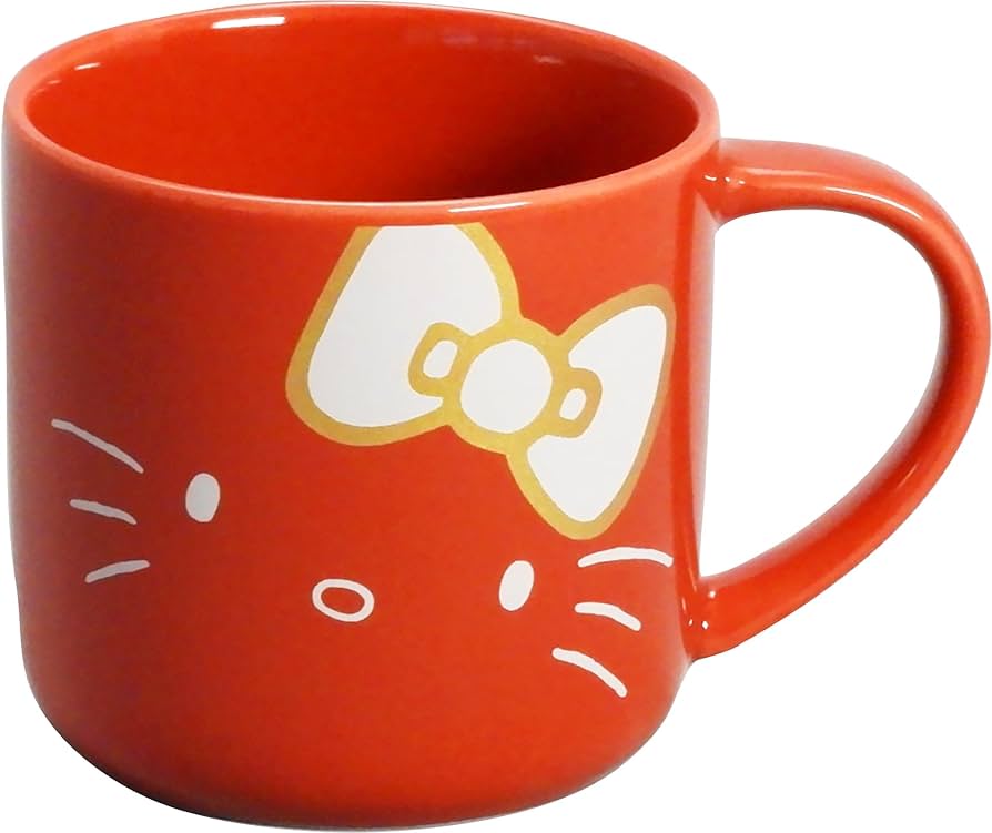 Amazon｜サンリオ (SANRIO) ハローキティ マグカップ 大きめ 350ml