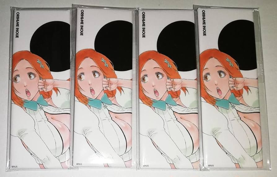 Amazon.co.jp: BLEACH ブリーチ 井上織姫 絵札缶バッジ セット