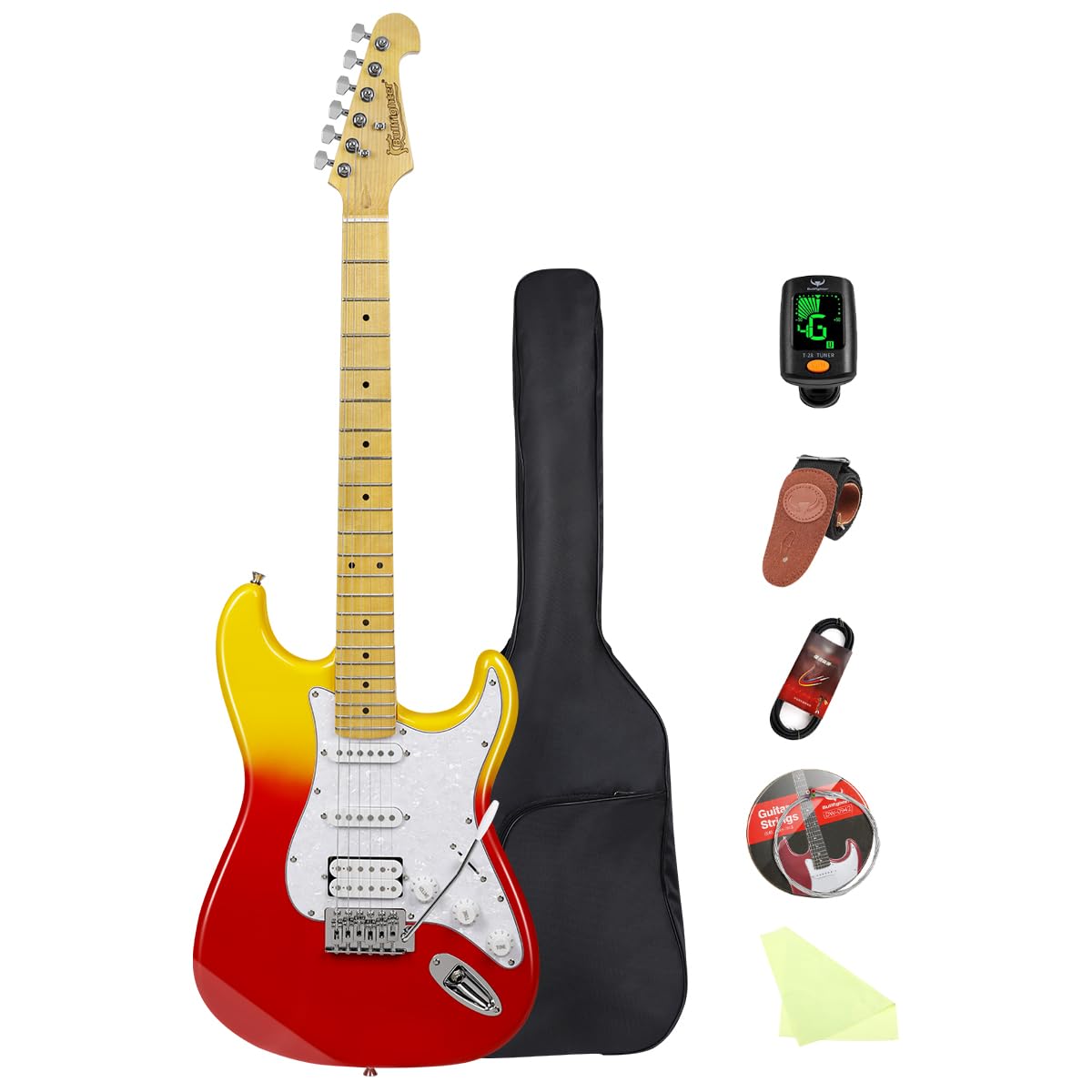 Amazon.com: Bullfighter Electric Guitar for Music Lover Beginner