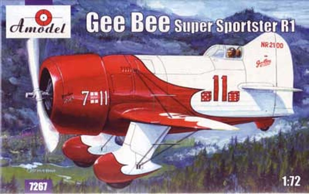 Amazon | Aモデル 1/72 GEE-BEE ジービーレーサー R-1 プラモデル