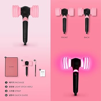 COSYPOSY Blackpink OFFICIAL LIGHT STICK Ver.2 + 1 Miniature