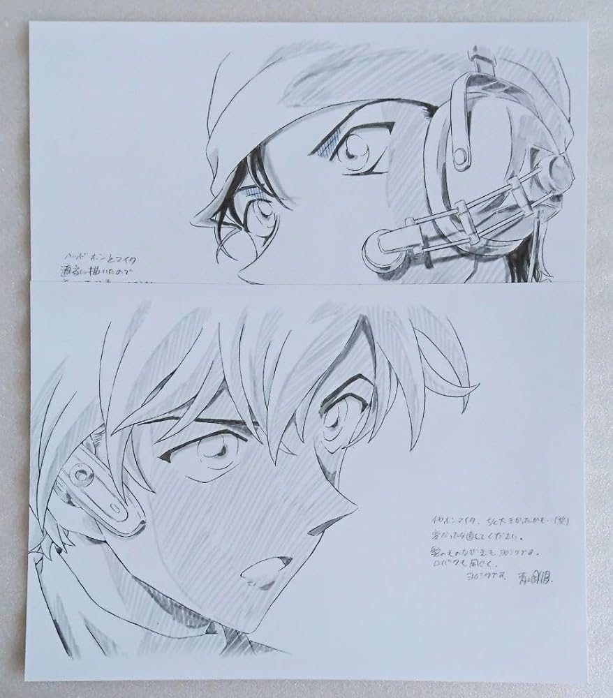 赤井秀一安室透江戸川コナン複製原画名探偵コナン