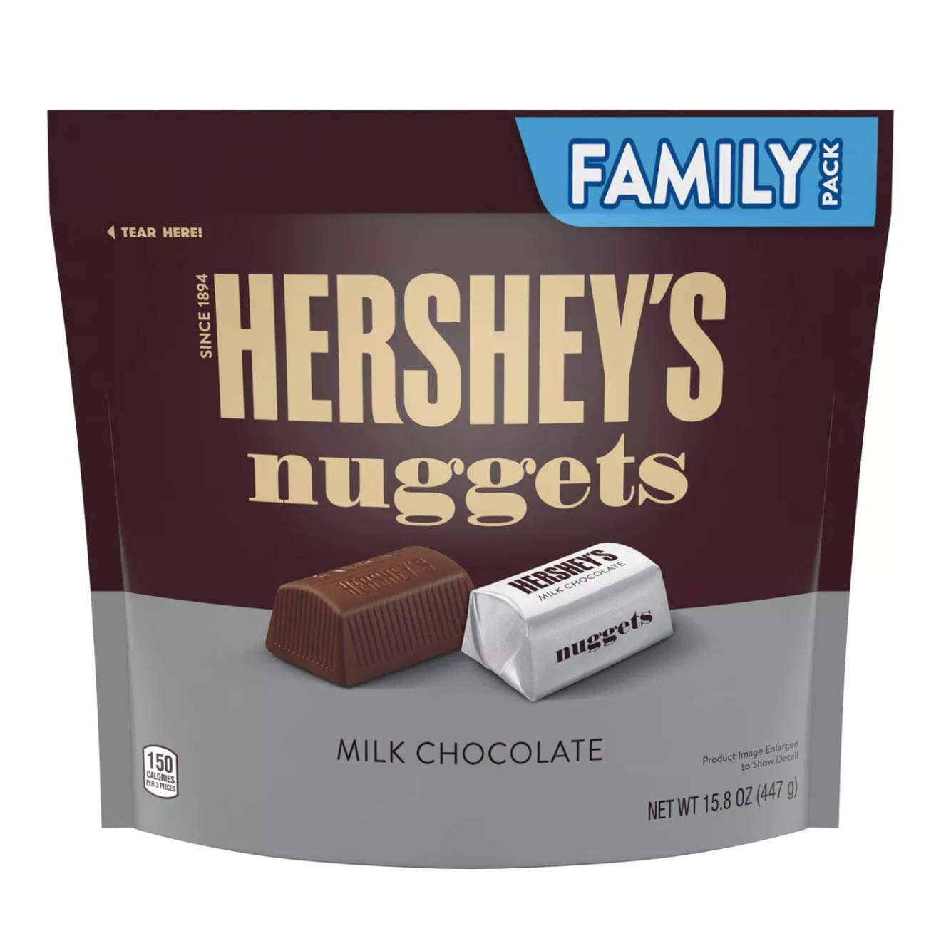 Amazon | Hershey's Nuggets Milk Chocolate Family Size Chocolates
