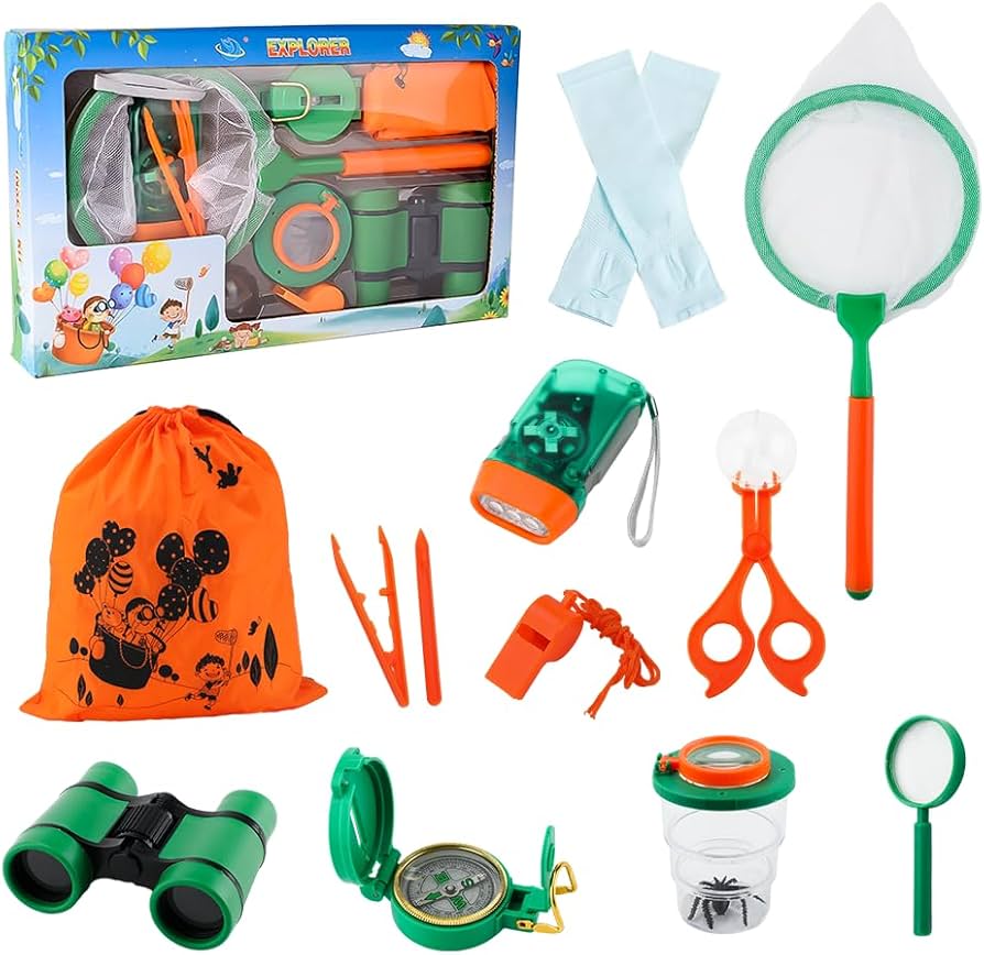 Amazon | 昆虫採集セット 探検キット 冒険セット | TUGO 12点セット