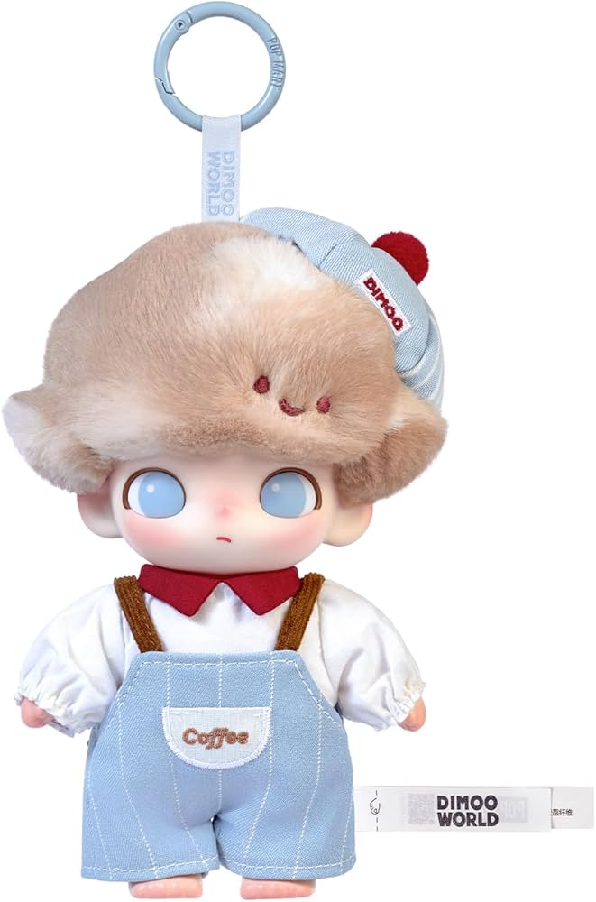 Amazon.com: POP MART DIMOO Crush on Coffee Series-Vinyl Plush