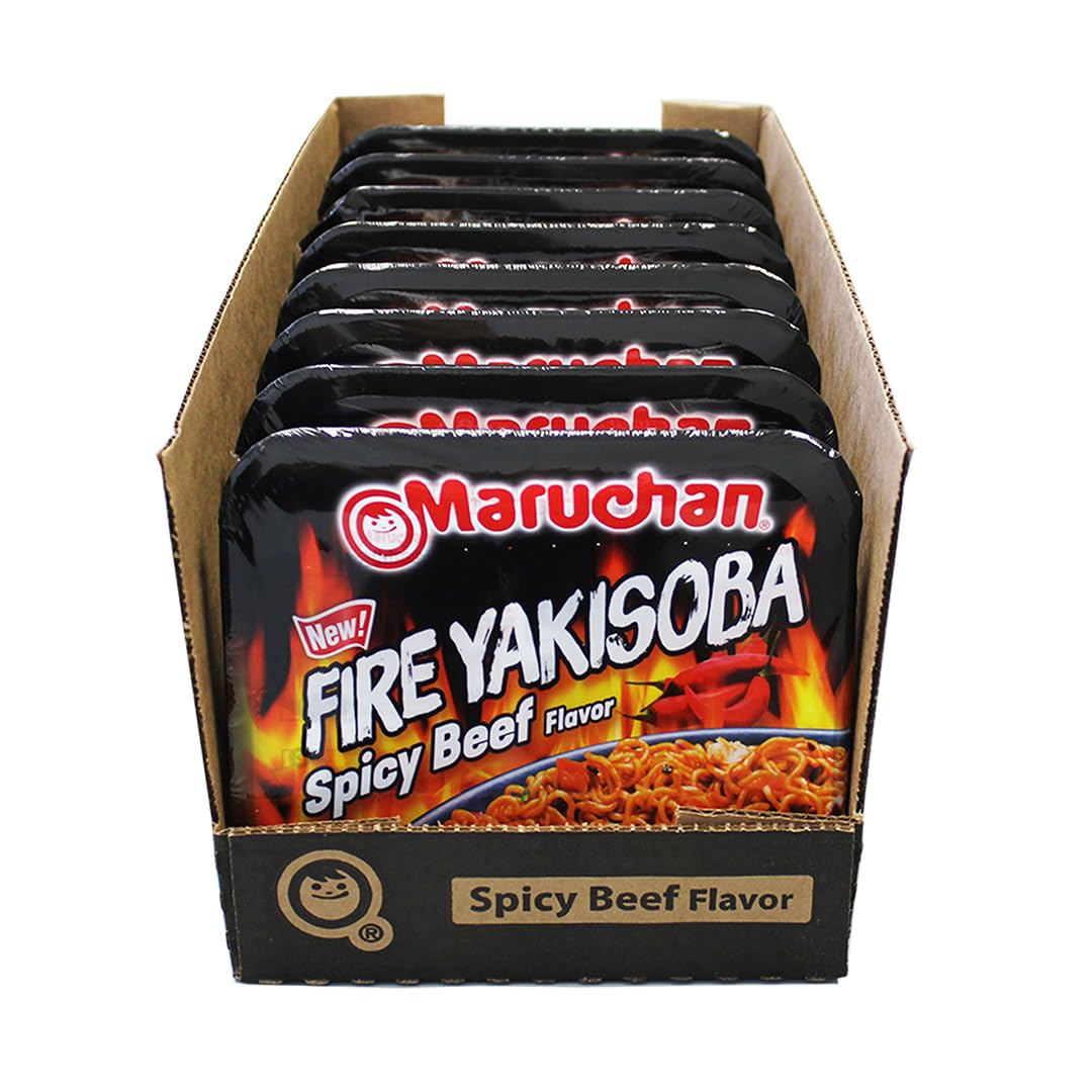 4961: Maruchan Fire Yakisoba Spicy Beef Flavor – United States